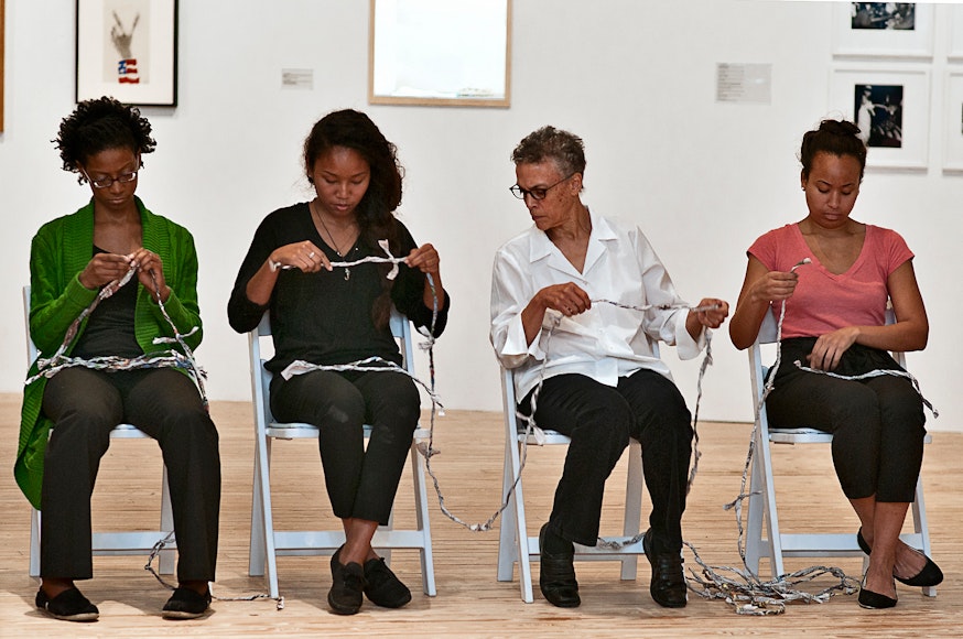 Radical Presence Performance: Maren Hassinger