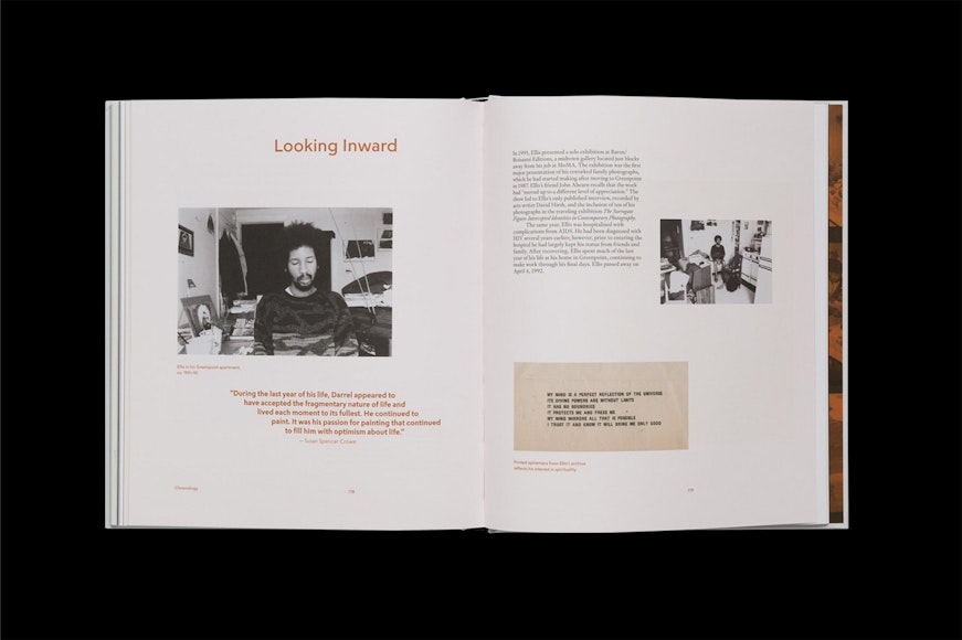 View of a book spread