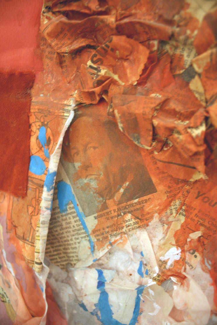 Rauschenberg the omniscient in Minutiae (1954/76)