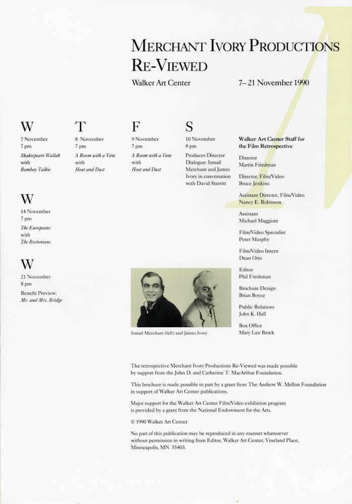 James Ivory dialogue event brochure 6