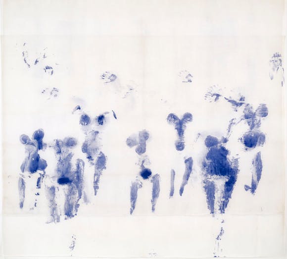 Yves Klein, Suaire de Mondo Cane (Mondo Cane Shroud), 1961