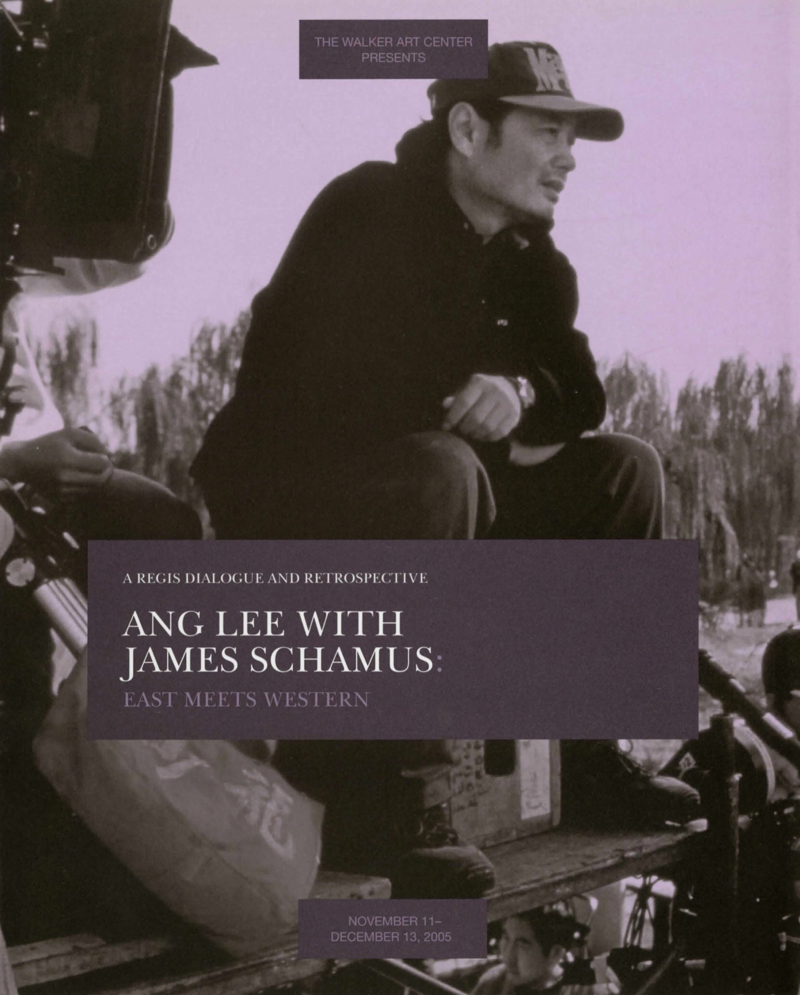 Ang Lee Dialogue Event brochure page 1
