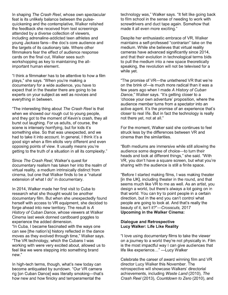 Lucy Walker program notes 4