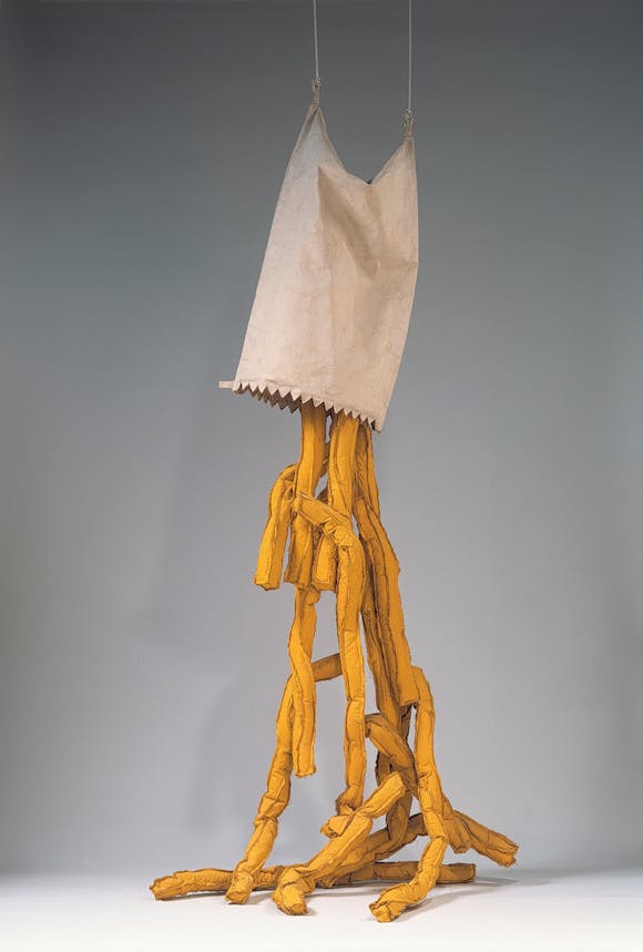 Claes Oldenburg, Shoestring Potatoes Spilling from a Bag, 1966