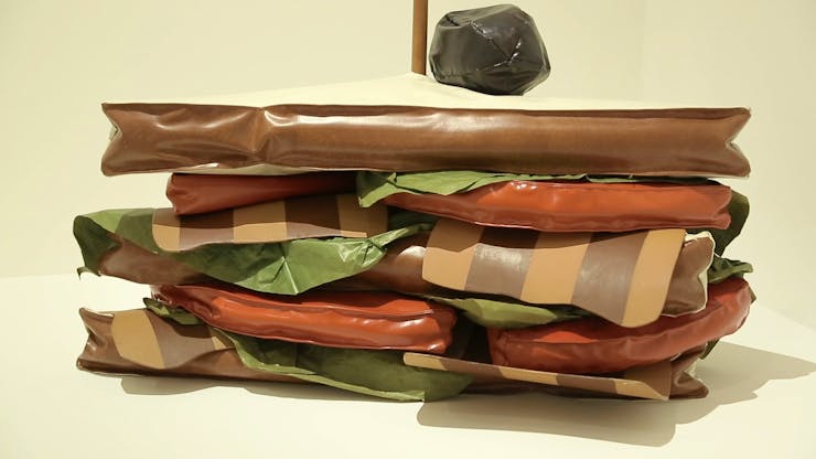 Claes Oldenburg, Giant BLT (Bacon, Lettuce, and Tomato Sandwich), 1963