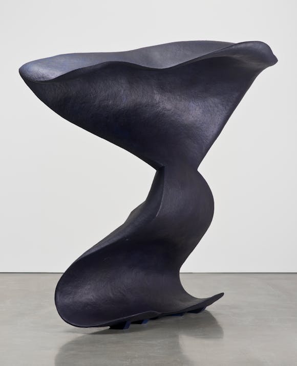 Image of abstract black sculpture