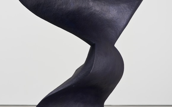 Image of abstract black sculpture