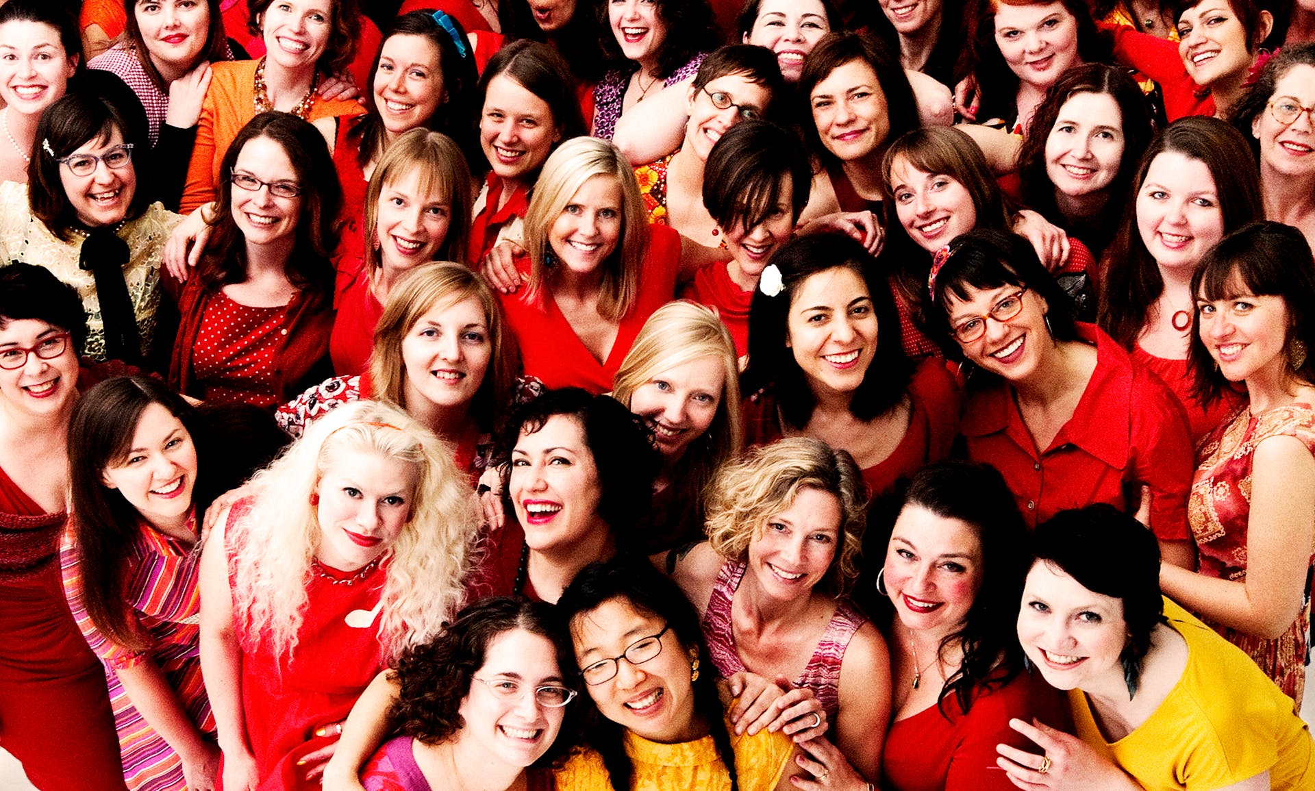 Group shot of The Prairie Fire Lady Choir