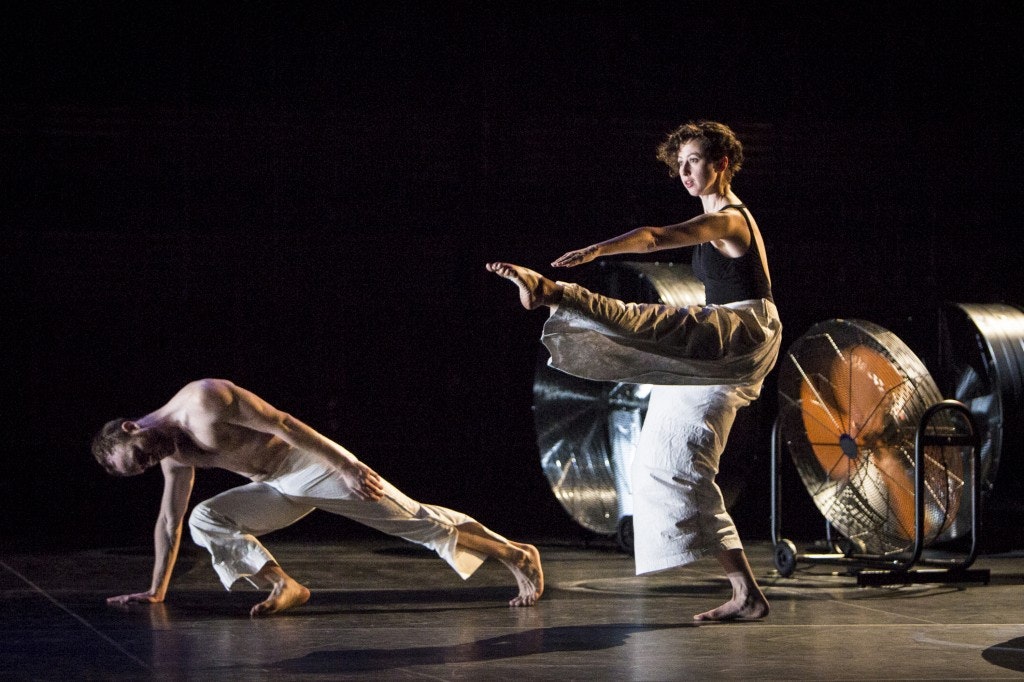 I’m going to toss my arms – if you catch them they’re yours, Trisha Brown Dance Company. Photo: Yi-Chun Wu