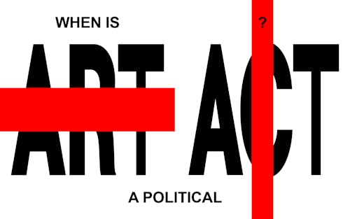 Logo: When is Art a Political Act?