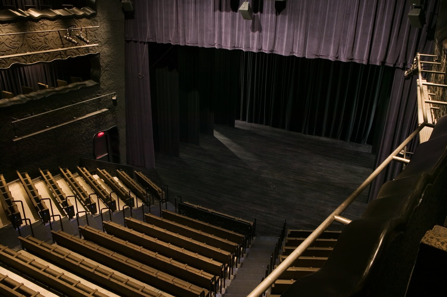 A large indoor theater.