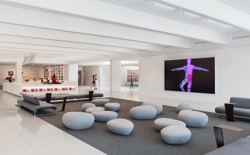 Lobby of the Walker Art Center.