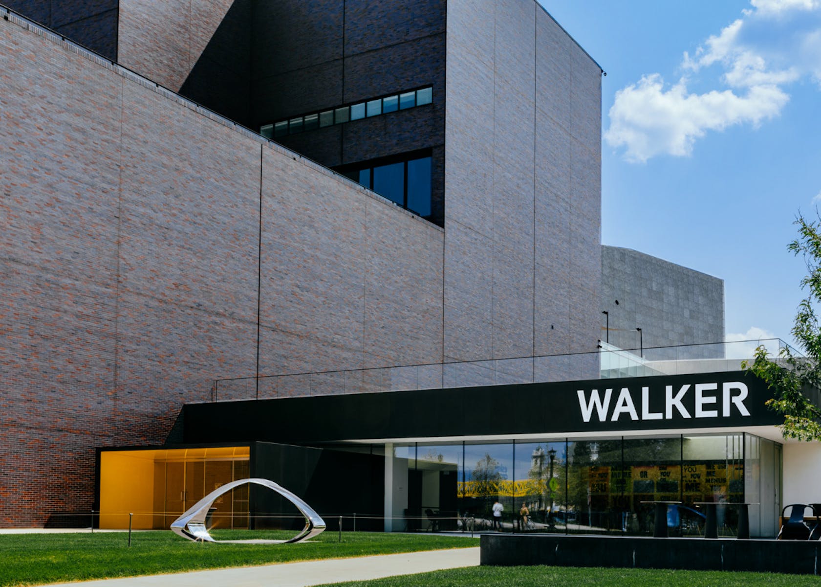 View of the Walker Art Center from Vineland Avenue