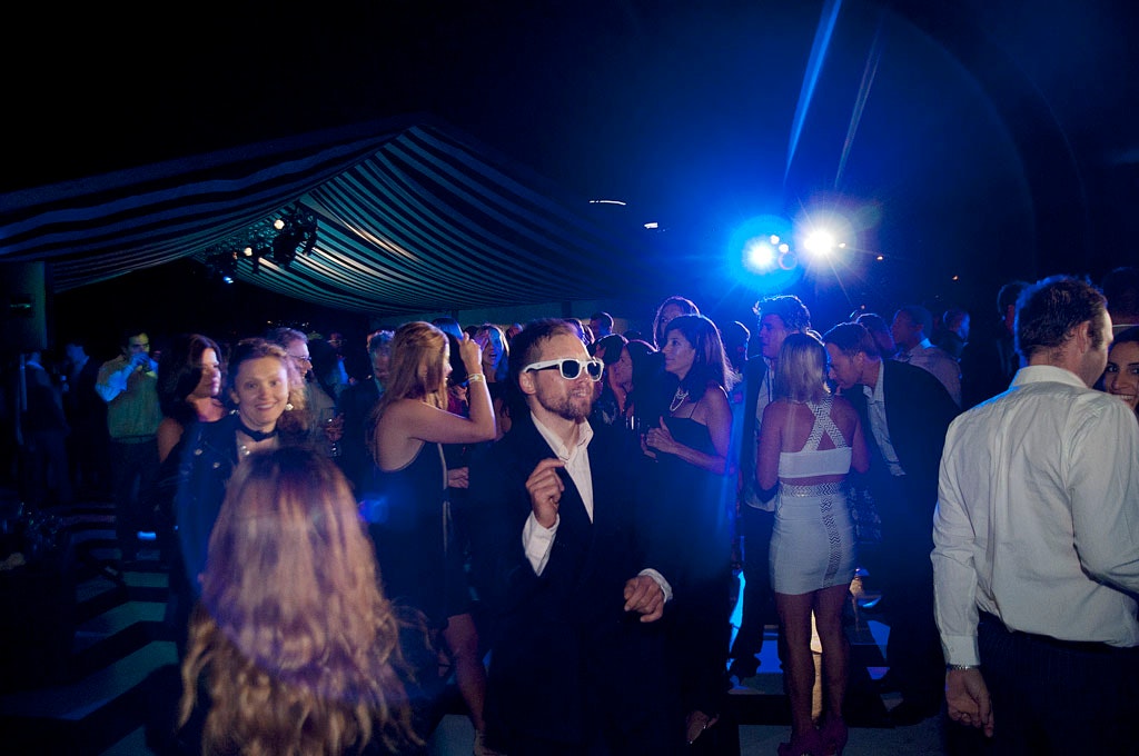 Partygoers at Avant Garden 2012