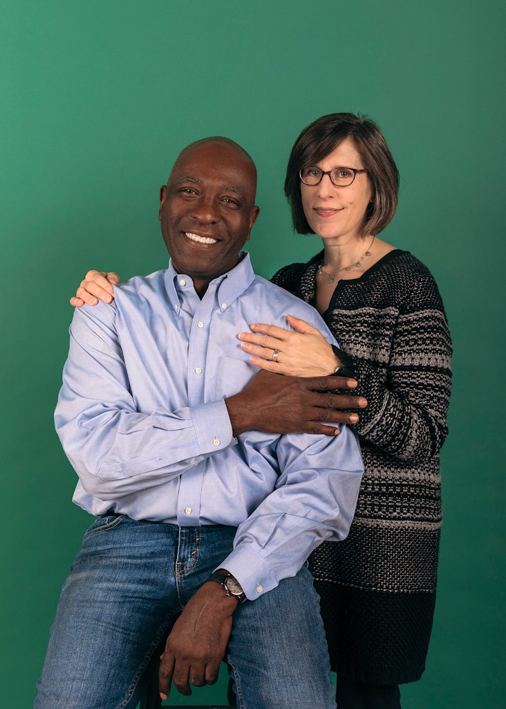 Darrell Washington and Rosemary Lavin photographed by Bobby Rogers for the winter issue of the Walker Magazine