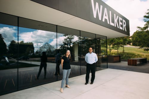 Walker Executive Director, Mary Ceruti, and Jim Wolford, CEO of Atomic Data