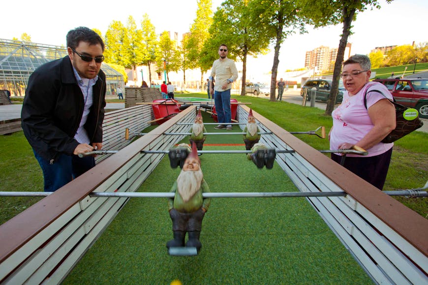 Walker on the Green: Artist-Designed Mini Golf