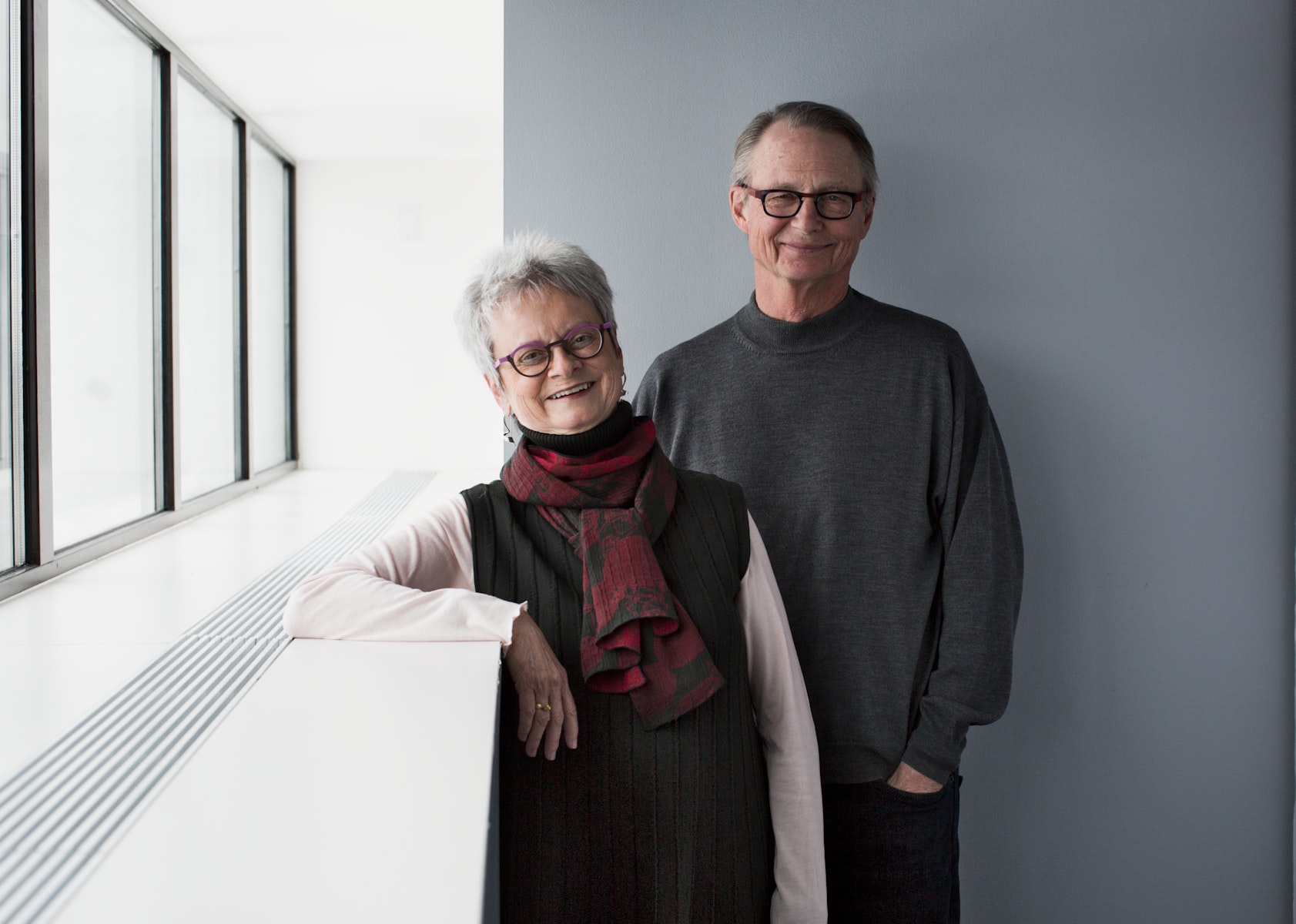 Emily Galusha and Don McNeil