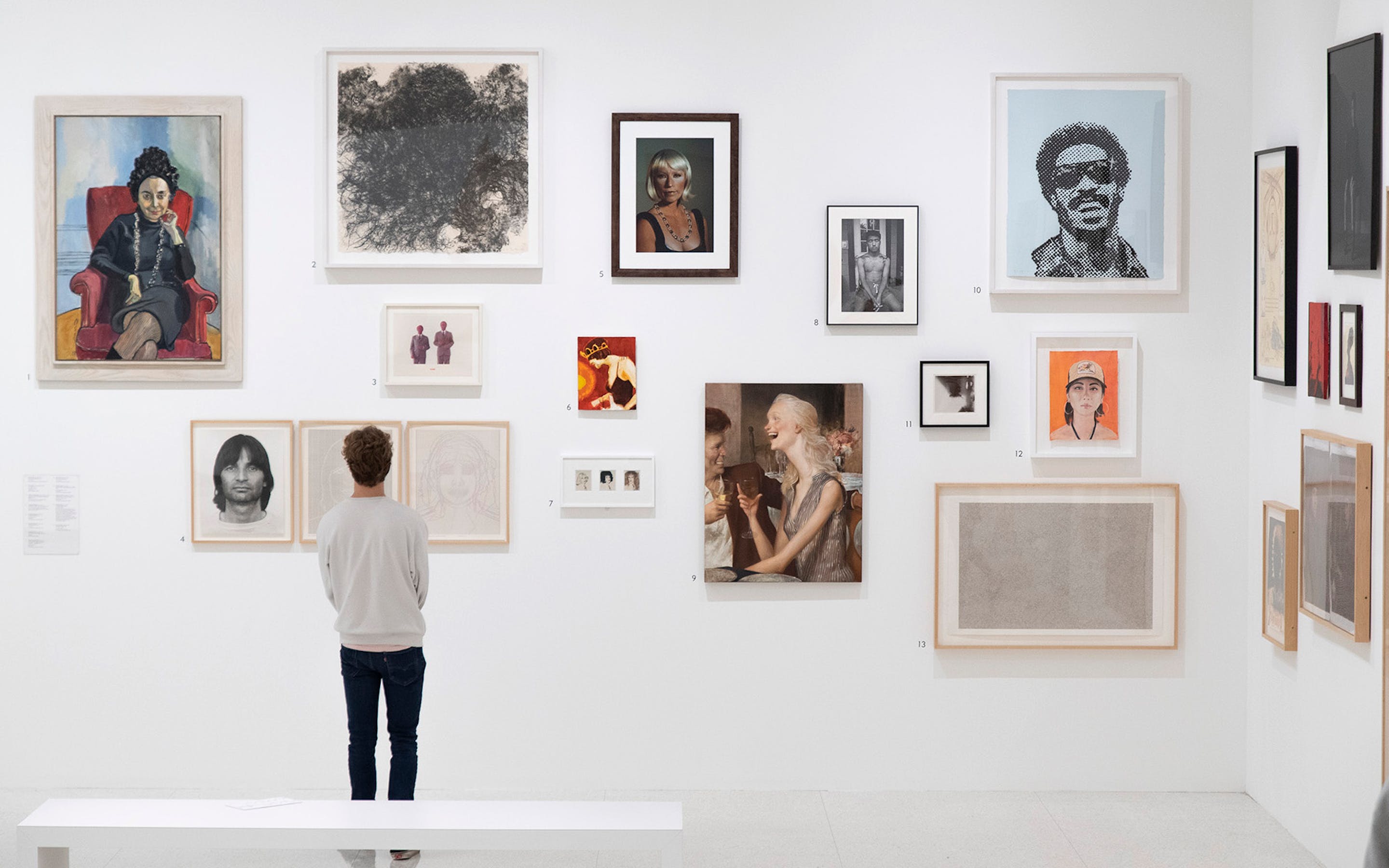 Uma coleção de obras de arte