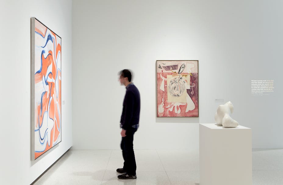 Installation view of the exhibition Midnight Party, 2011