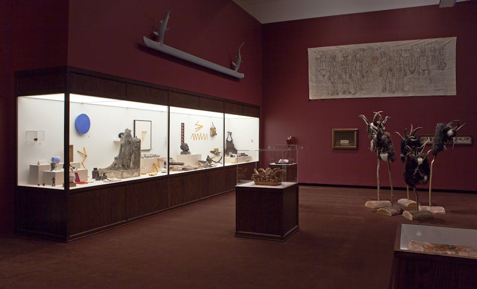 Installation view of the exhibition Midnight Party, 2011