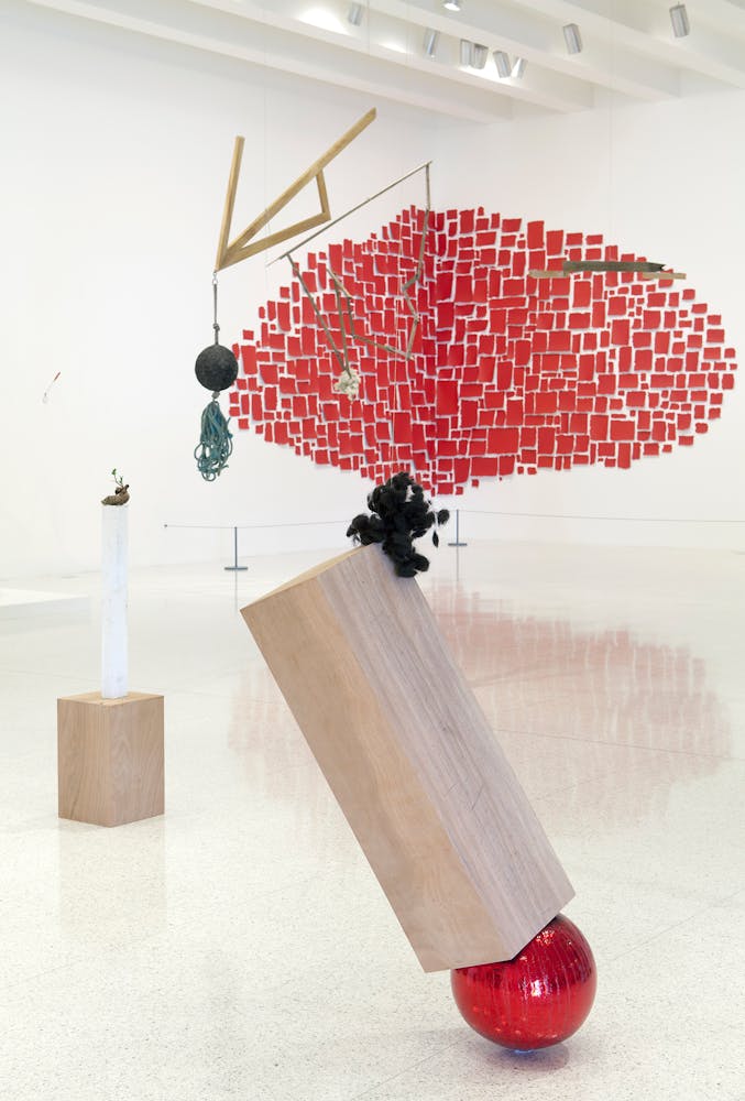 Installation view of the exhibition, Abraham Cruzvillegas: The Autoconstrucción Suites, 2013