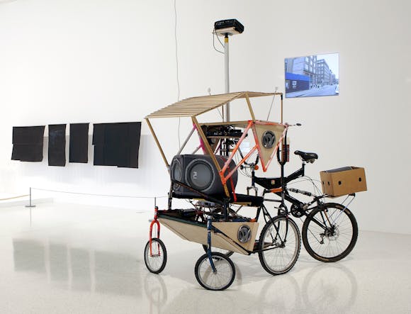Installation view of the exhibition, Abraham Cruzvillegas: The Autoconstrucción Suites, 2013
