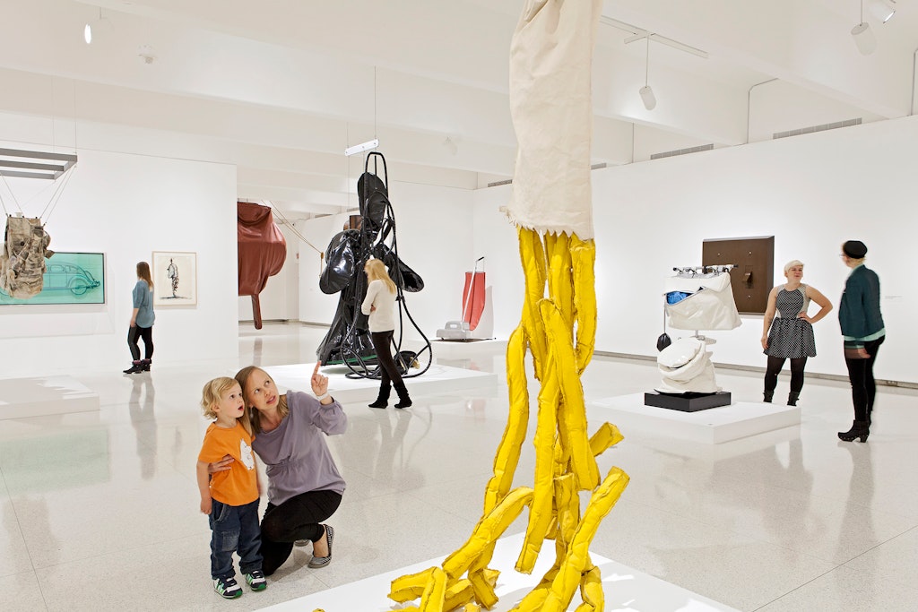 Installation view of the exhibition Claes Oldenburg: The Sixties, 2013