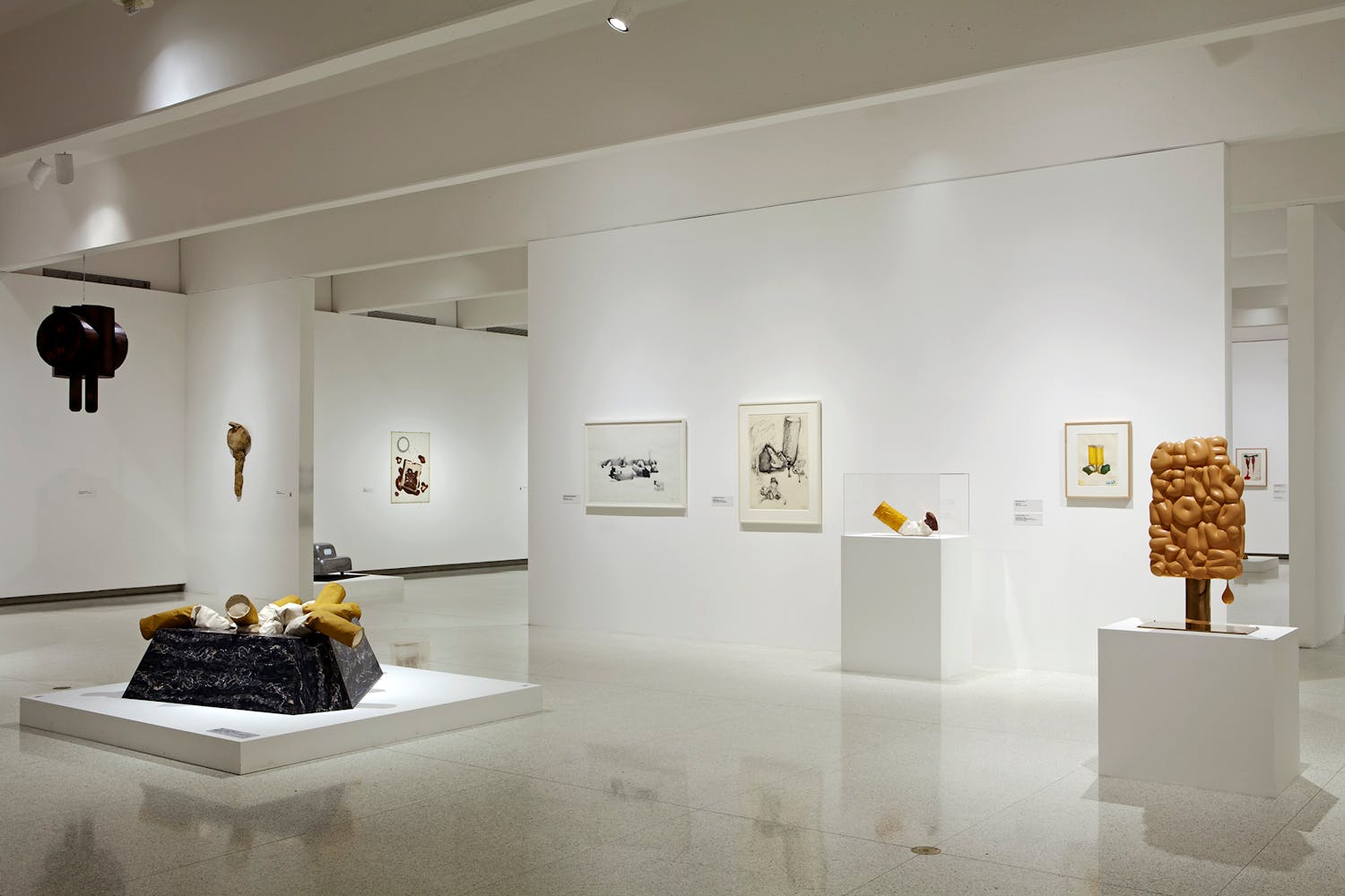 Installation view of the exhibition Claes Oldenburg: The Sixties, 2013