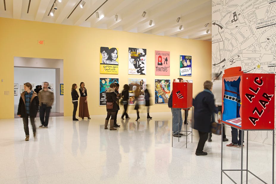 Opening of the exhibition Album: Cinematheque Tangier, a project by Yto Barrada, 2013