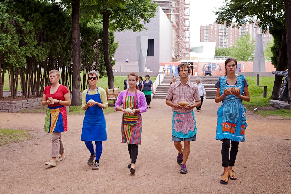 Opening of the exhibition Fritz Haeg: At Home in the City, 2013