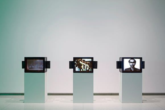 Installation view of the exhibition, The Museum of Non Participation, 2013