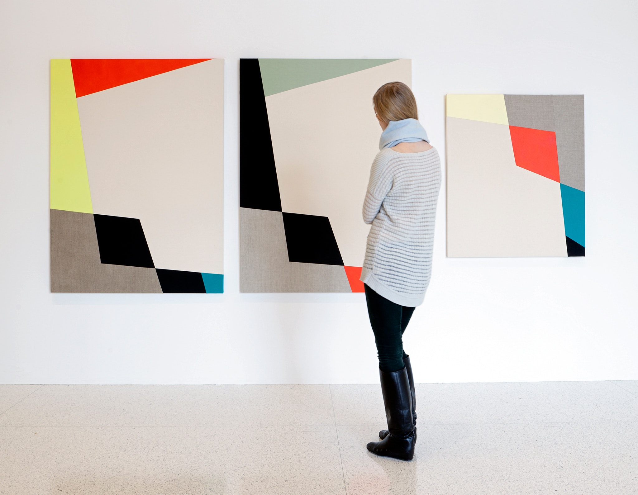 Installation view of the exhibition, Painter Painter, 2013