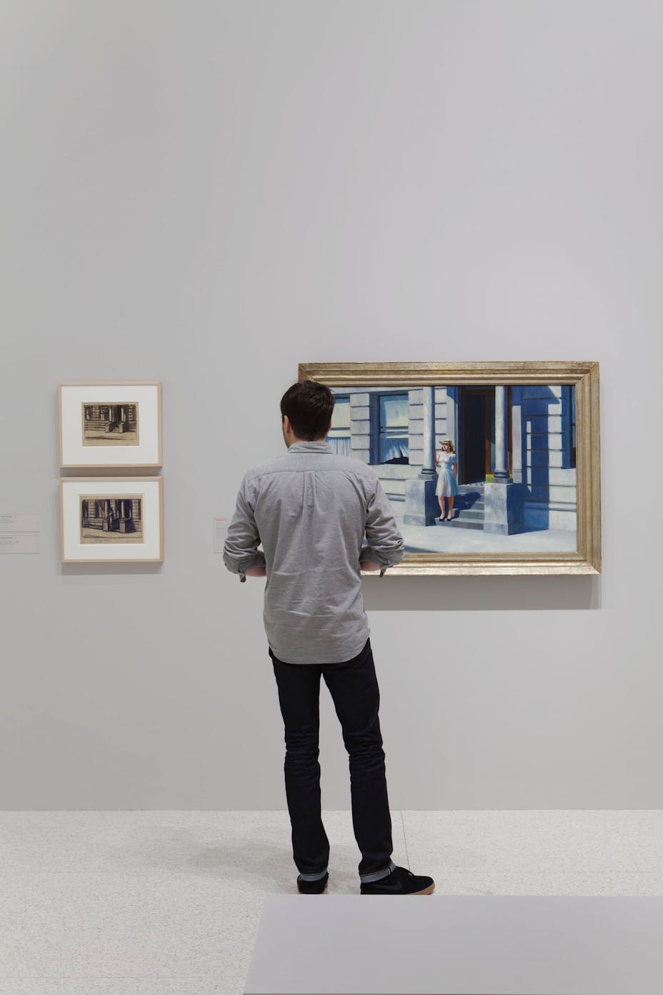View of the exhibition Hopper Drawing: A Painter’s Process, 2014