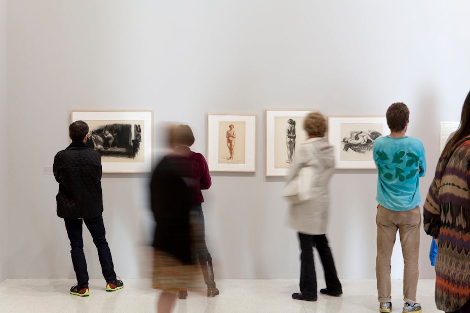 View of the exhibition Hopper Drawing: A Painter’s Process, 2014
