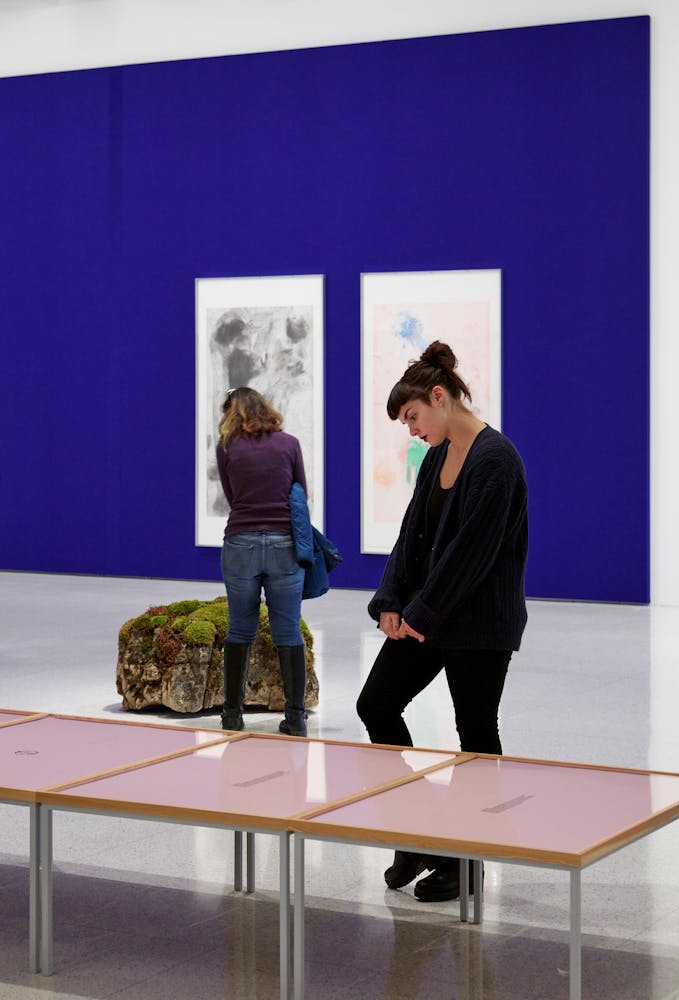 View of the exhibition Andrea Büttner, 2015