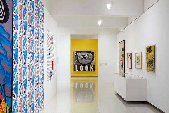 View of the exhibition International Pop, 2015