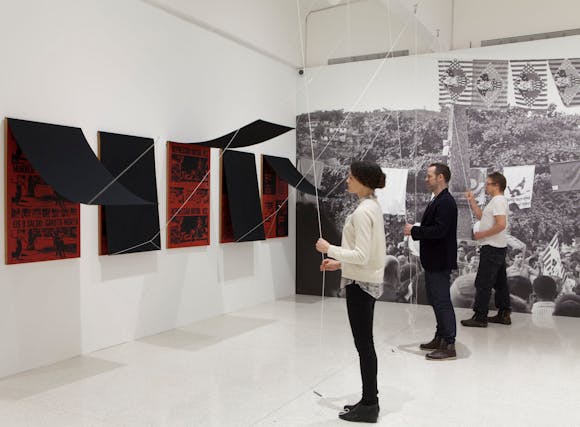 View of the exhibition International Pop, 2015; Antonio Manuel, Repressão outra vez-Eis o Saldo (Repression Again-Here Is the Consequence), 1968