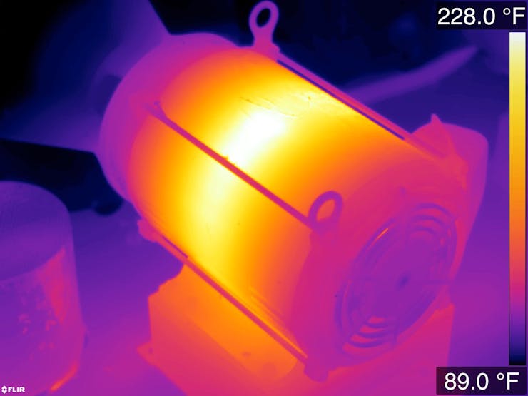 Gradient -- infrared thermal imaging