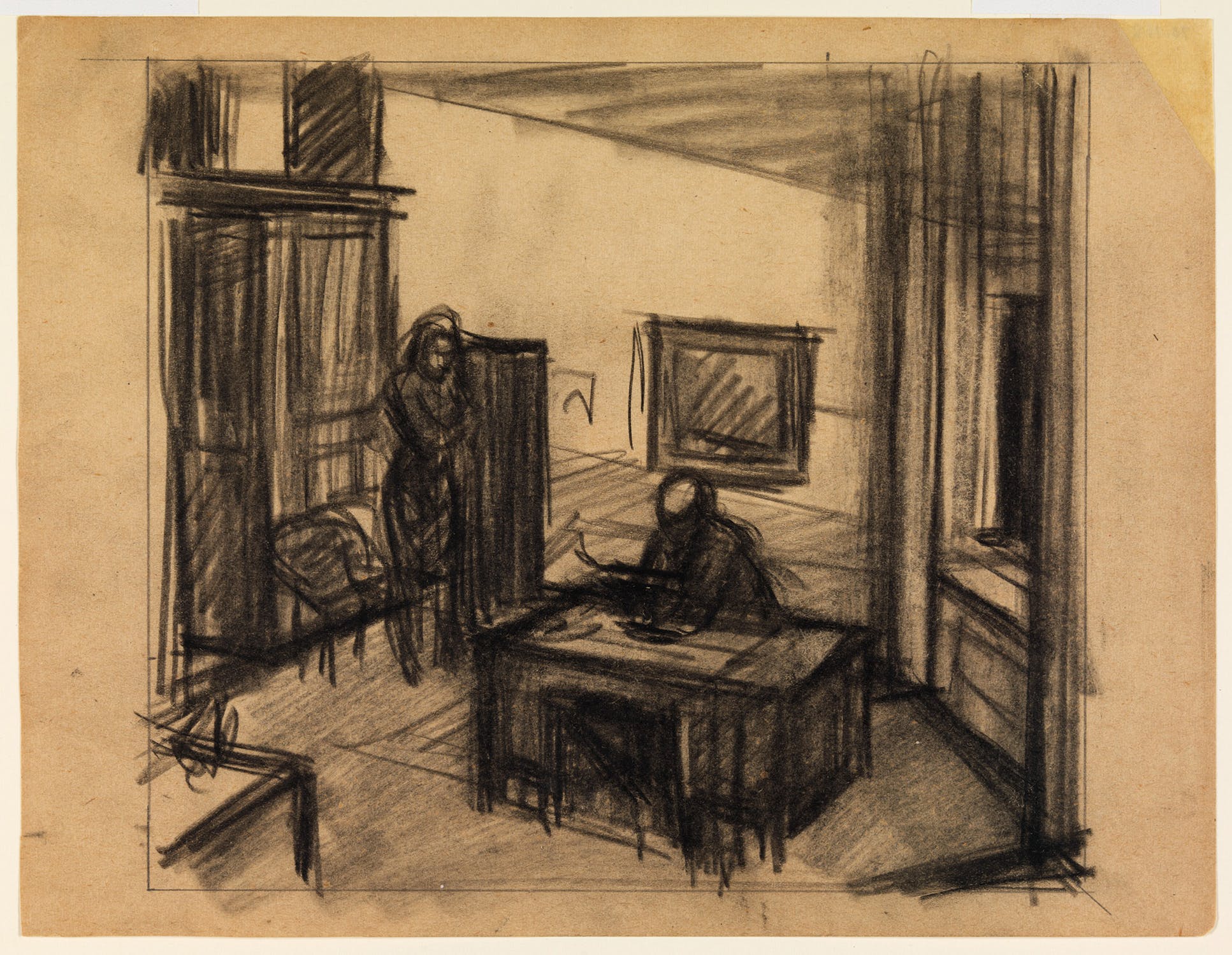 Hopper Drawing: A Painter's Process