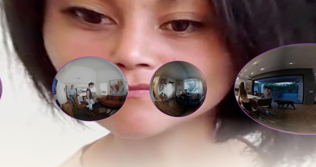 Lauren McCarthy abstracted portrait