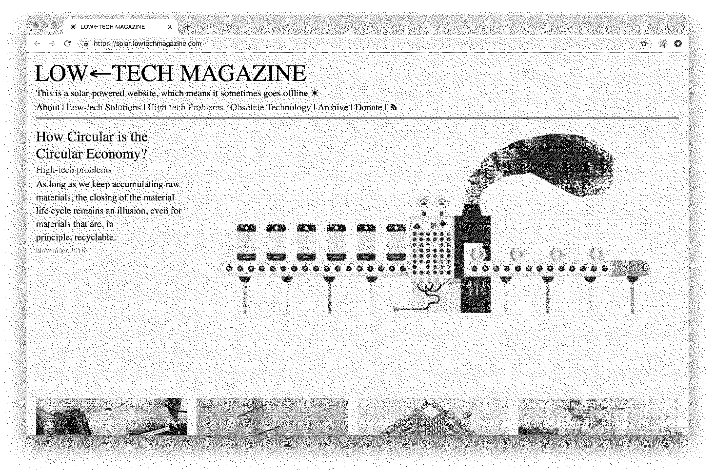 Low Tech site