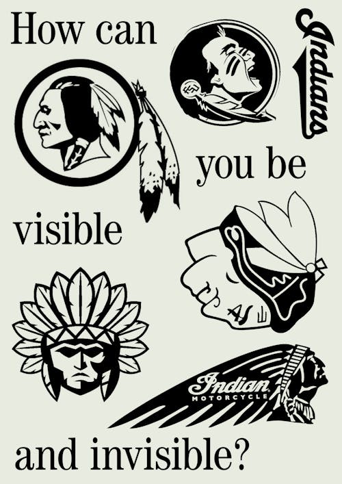 How can you be visible and invisible?