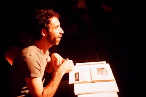 man reading