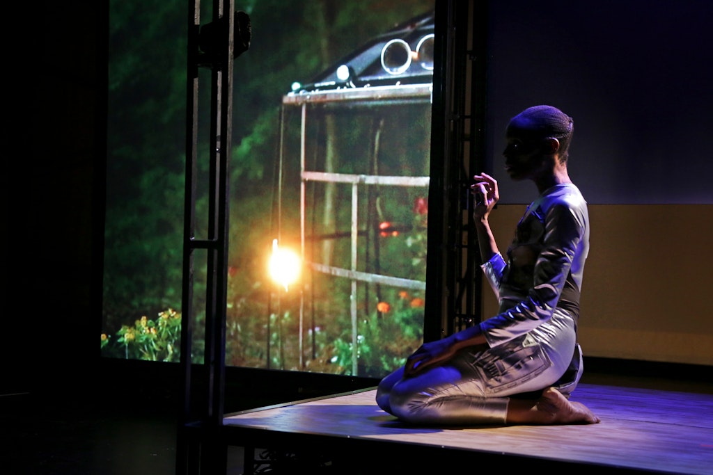 Ralph Lemon in Scaffold Room