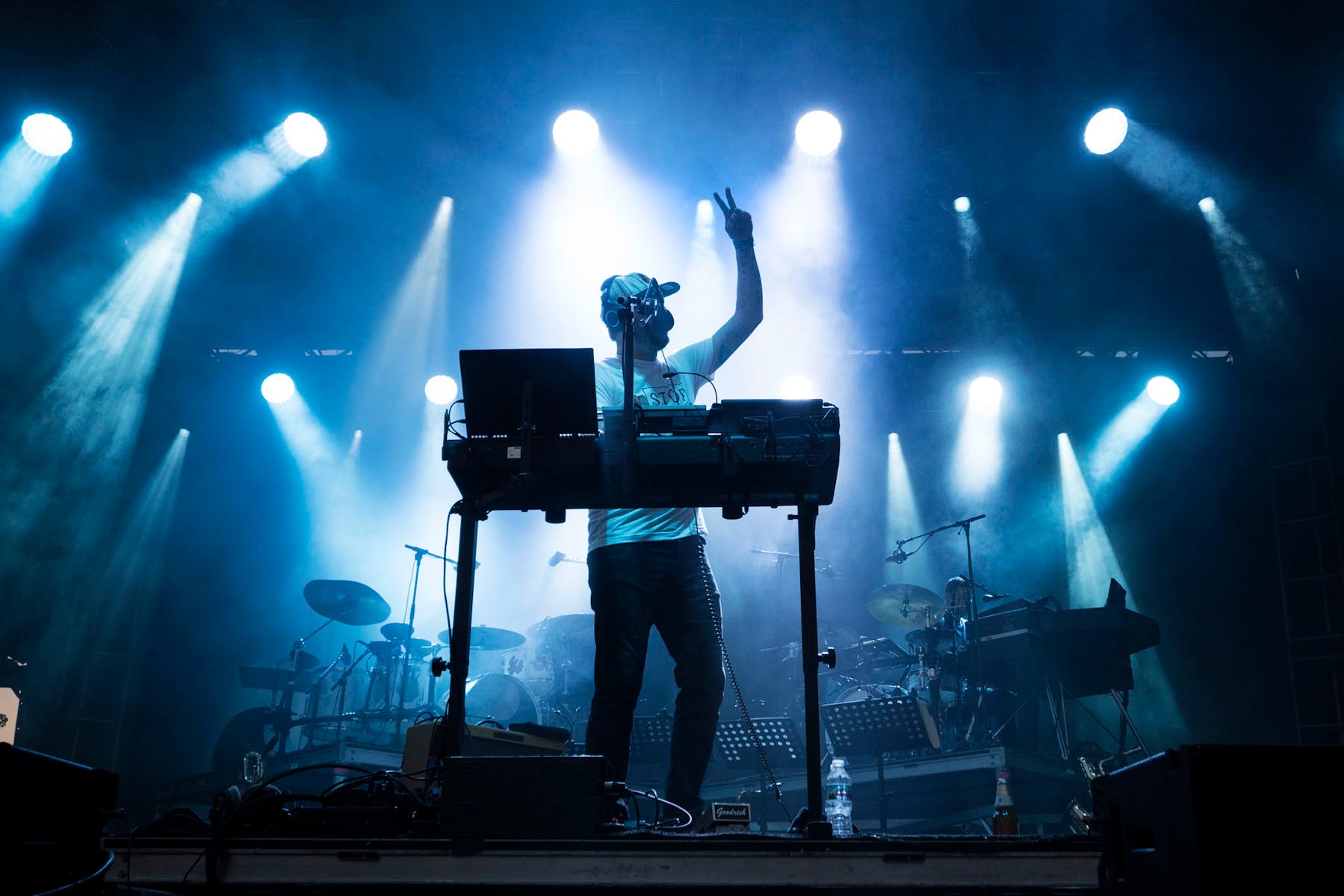 Bon Iver photo from Rock the Garden 2017.