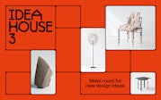 Logo: Idea House 3 with images of furniture.