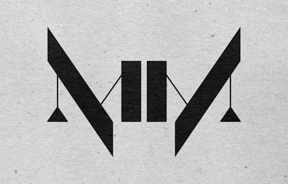 Geometric logo fo band Nine Inch Nails