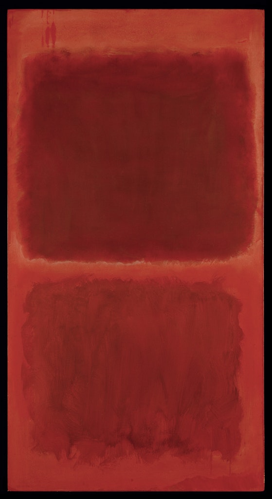 A red painting.