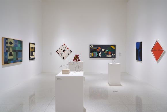 View of the exhibition Adiós Utopia: Dreams and Deceptions in Cuban Art Since 1950, 2017. (Photo: Dylan Nelson, ©Walker Art Center)